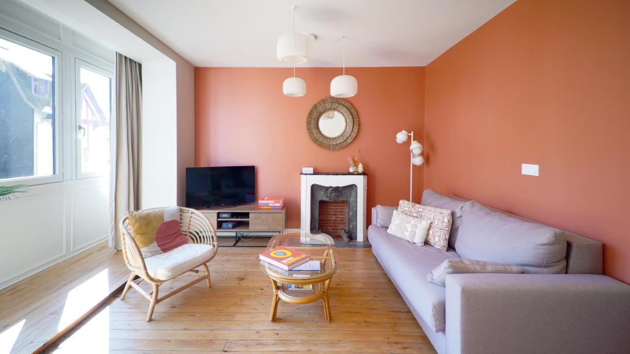 Villa Adele, Bow-Window Vue Mer - Appt 02 메르레뱅 외부 사진