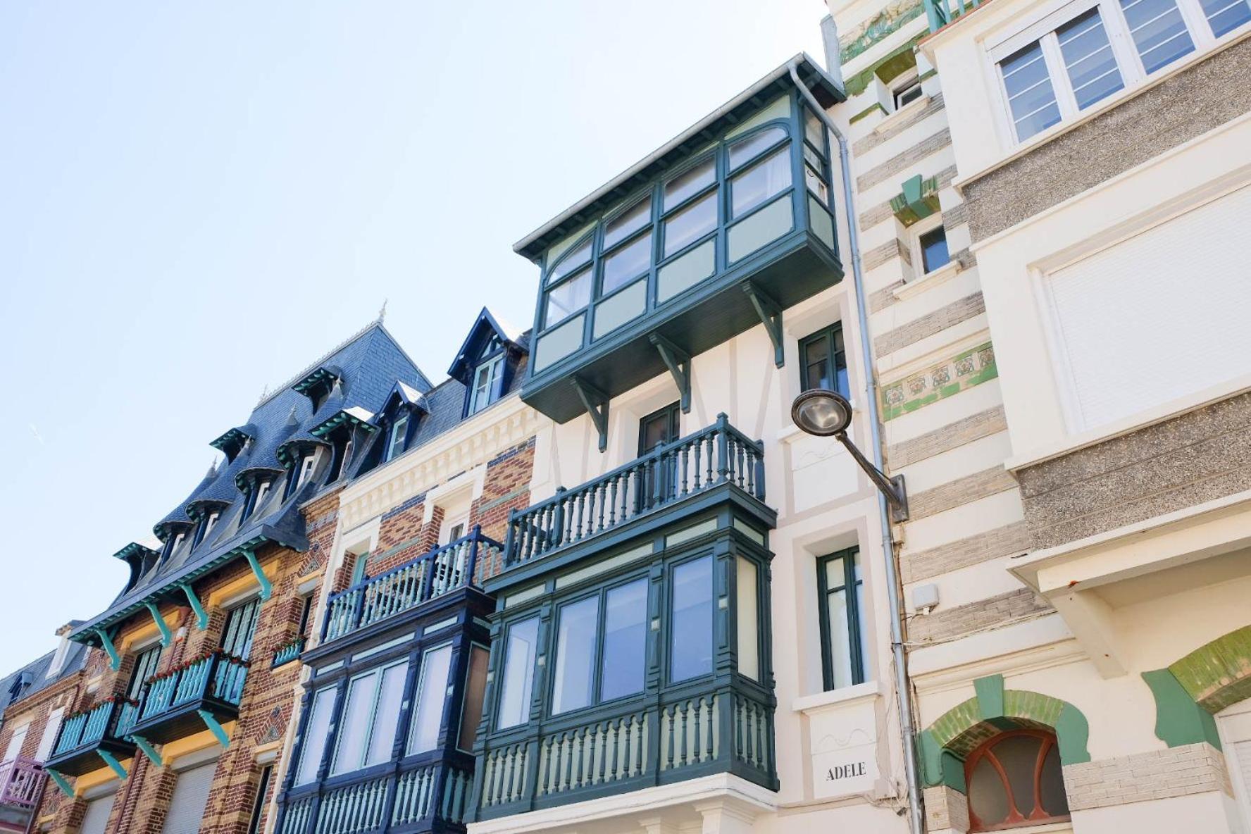 Villa Adele, Bow-Window Vue Mer - Appt 02 메르레뱅 외부 사진